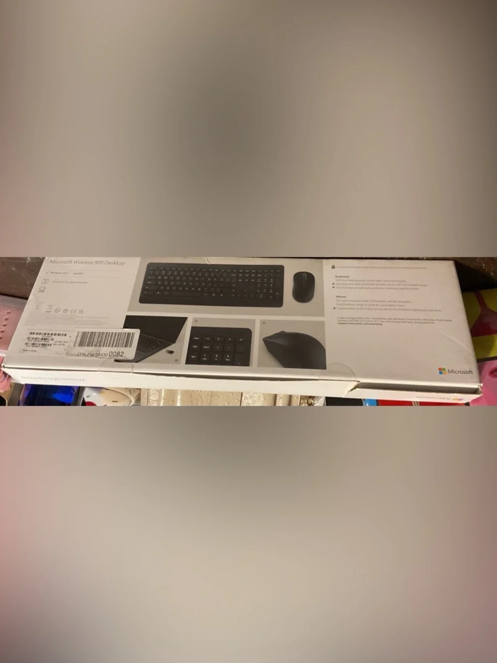 Microsoft Wireless Keyboard and Mouse Combo - Black